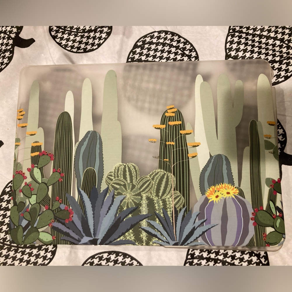 Cactus laptop snap on case 2 pc